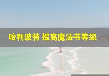 哈利波特 提高魔法书等级